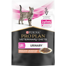 АКЦІЯ Pro Plan Veterinary Diets вологий з лососем корм для сечовидільної системи для котів 85 гр