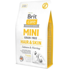 Brit Care Mini HairSkin сухий корм для дорослих собак мініатюрних порід 2 кг