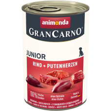 Animonda Gran Carno Junior вологий корм з яловичиною та індичкою для цуценят 400 г