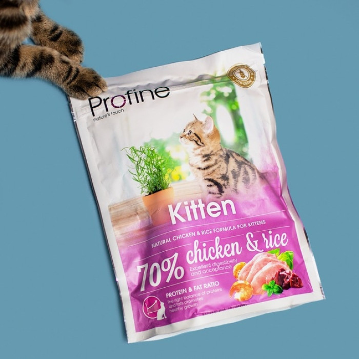Profine Cat Kitten сухий корм для кошенят з куркою та рисом 300 г