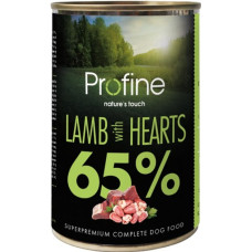 Profine вологий корм для собак усіх порід з ягнятком та сердечками 400 г