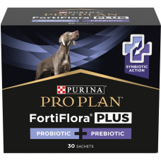 АКЦІЯ Purina Pro Plan FortiFlora Пробіотик для дорослих собак та цуценят для здорового травлення та зміцнення імунітету 7х1 г