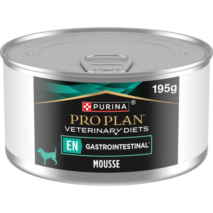 Pro Plan Veterinary Diets EN вологий корм для собак для усунення розладів травлення, мус 195 г