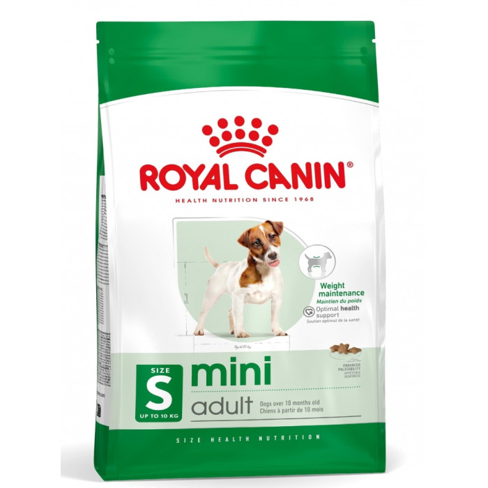 АКЦІЯ Royal Canin Mini Adult сухий корм для дорослих собак дрібних порід 4 кг + миска у подорож