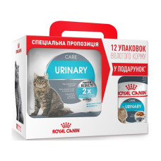 АКЦІЯ Royal Canin Urinary Care - сухий корм для підтримки здоровя сечовидільної системи у кішок 2 кг + 12 паучів