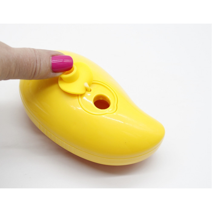 Pet Spray Massage Brush Парова щітка-масажер спрей 3в1 Жовто-Помаранчева