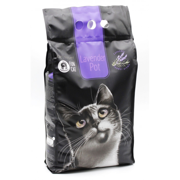 FUN CAT Lavender Pot Наповнювач 5л (3кг)