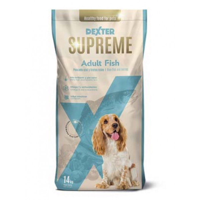 Dexter Supreme Adult Fish Сухий корм для собак з рибой 14 кг