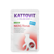 Kattovit Diet Renal, шматочки у соусі яловичина 85 г.