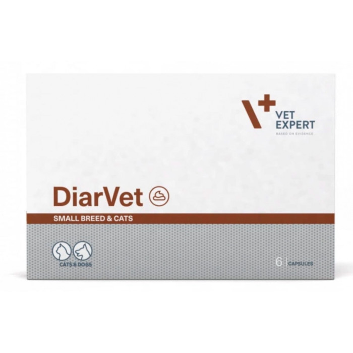 Vetexpert DiarVet проти діареї 6 капс.