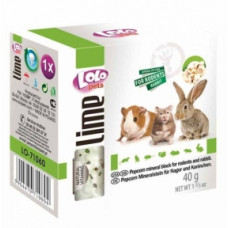 Мінерал для гризунів зі смаком попкорну 45 г, Lolo Pets Мінерал для гризунів зі смаком попкорну м Lolo Pets