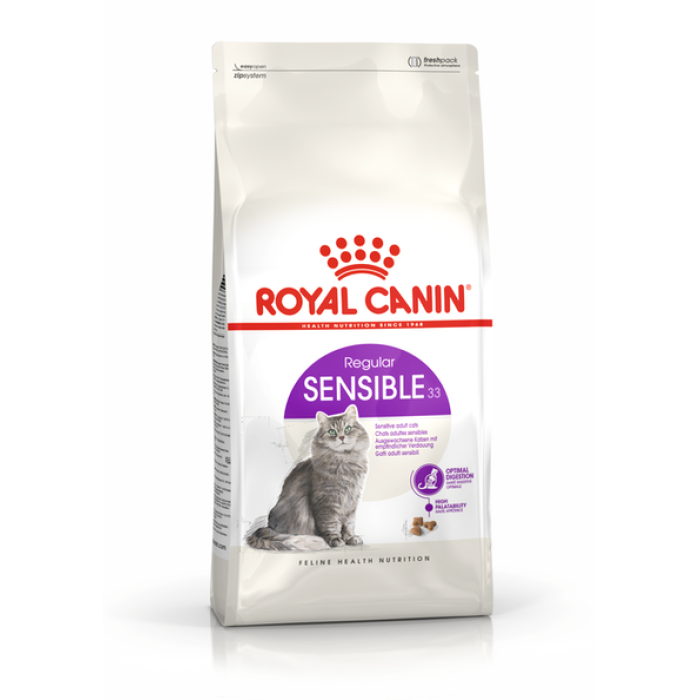 Royal Canin Sensible 33 (Роял Канін) для кішок з чутливою травною системою 400 г