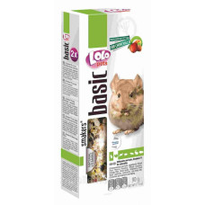 Кокосовий колосок для шиншил, Lolo Pets 245г Ласощі Smakers для шиншил,
