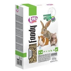 Корм для гризунів в гранулах з люцерною Lolo Pets 350 г Корм для гризунів в гранулах з люцерною Домашні тварини Лоло 350 г