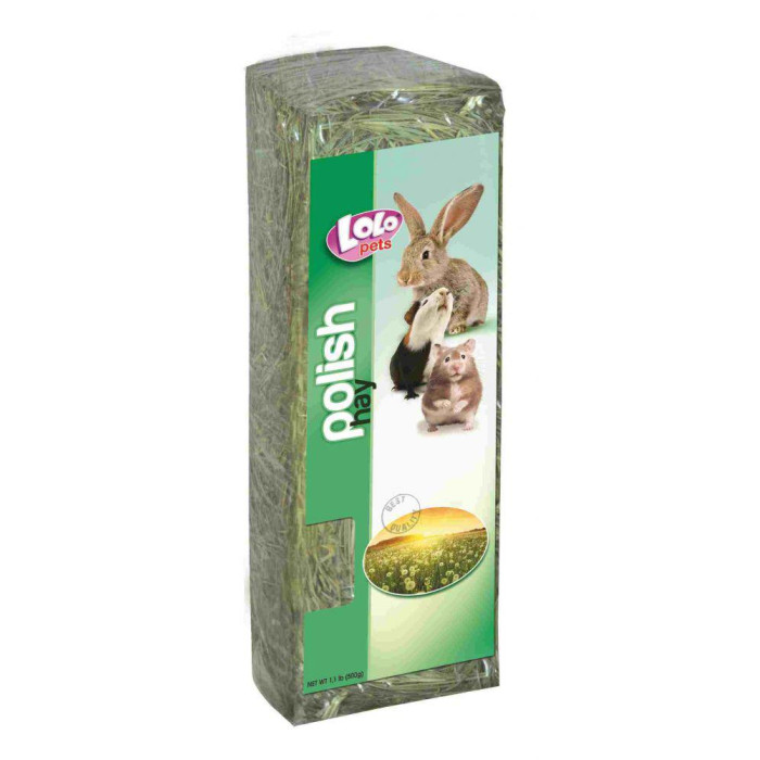 Сіно для гризунів 500 г Lolo Pets Сіно для гризунів 500гр Lolo Pets