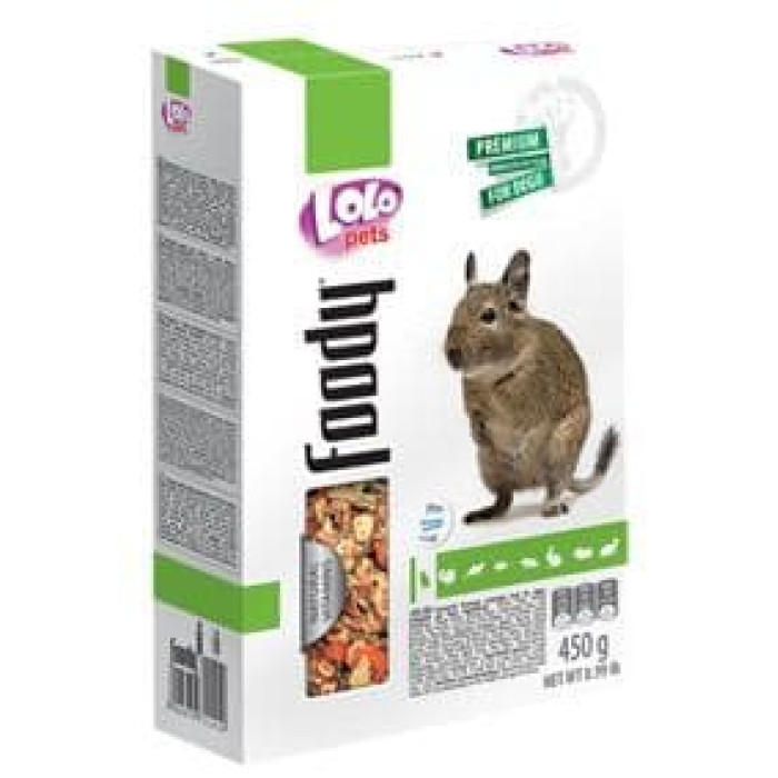 Корм для дегу Lolo Pets 500 г