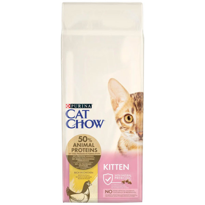 Cat Chow Kitten сухий корм для кошенят 15 кг