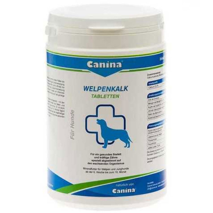 Welpenkalk Canina (Вельпенкальк) - вітаміни для цуценят 350 таблеток 350 гр