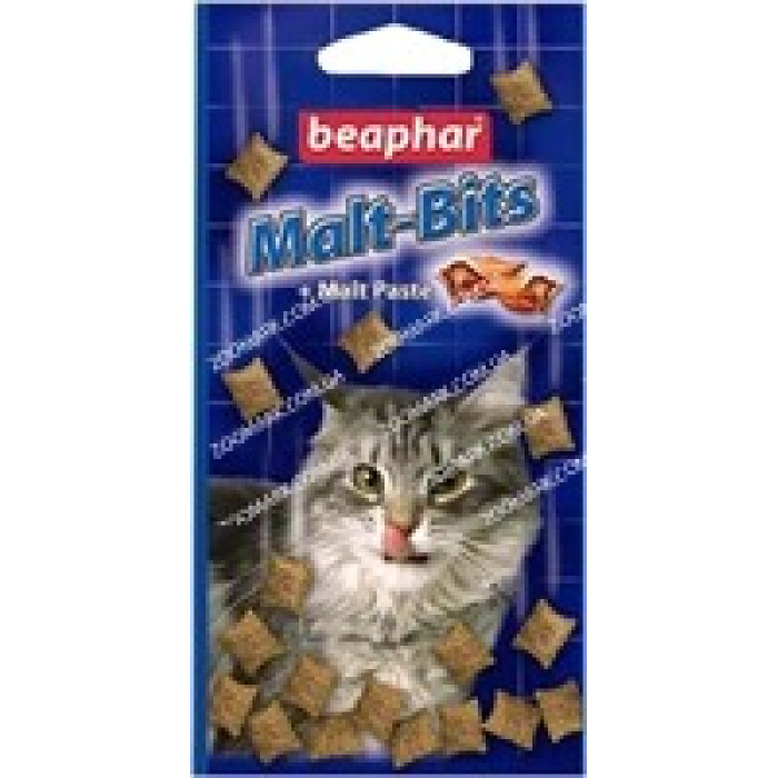 Malt Bits Katze-ласощі для виведення шерсті 35 гр