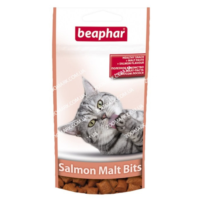 Malt Bits with Salmon-ласощі для виведення шерсті