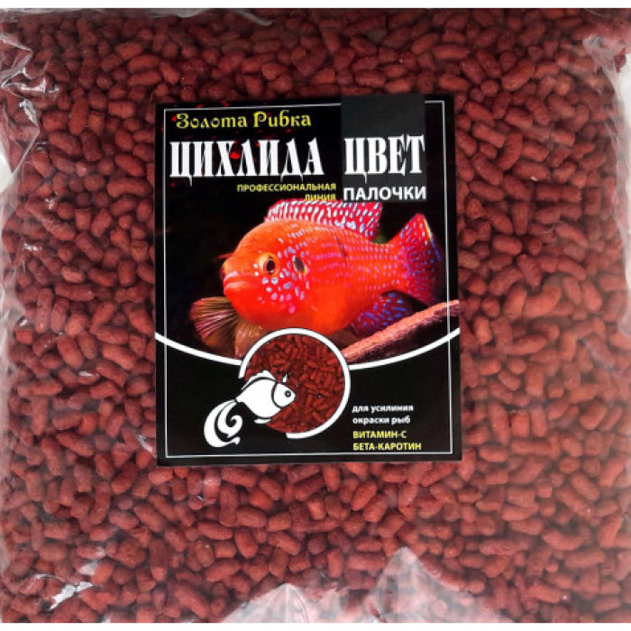 Корм паличка Цихлида Колір 1кг
