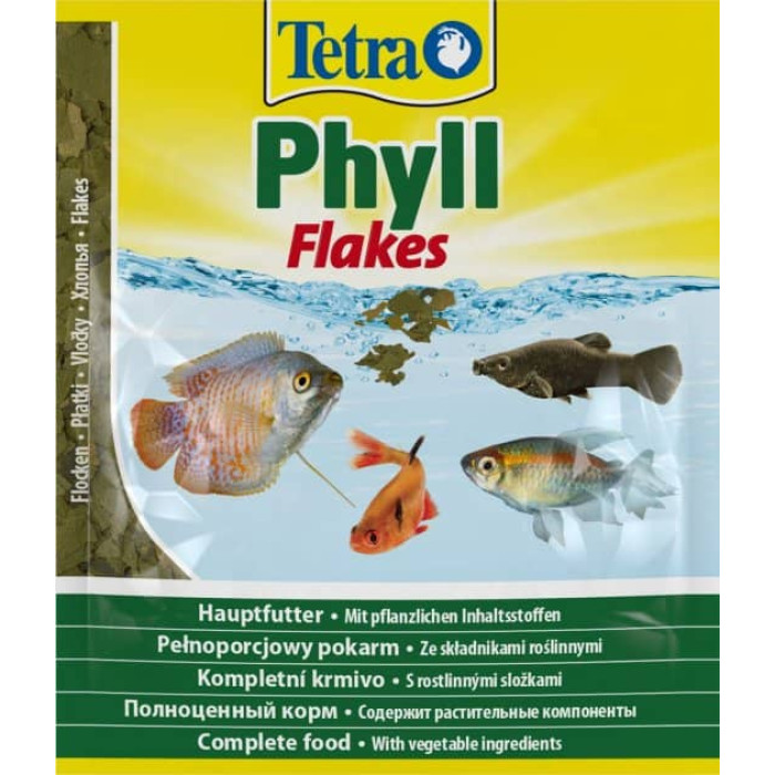 Тetra PHYLL для рослиноїдних видів риб 12 гр