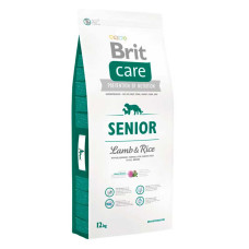 Brit Care Старший ягня з рисом з ягням і рисом для літніх собак 12 кг