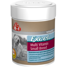 8 in 1 Multi Vitamin Small Breed-мультивітаміни для дрібних собак, 70 таблеток 8 in 1 Multi Vitamin Small Breed 109372 70 таблеток