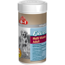 8 in 1 Multi Vitamin Adult-мультивітаміни для дорослих собак, 70 таблеток 8 in 1 Multi Vitamin Adult 108665 70 таблеток