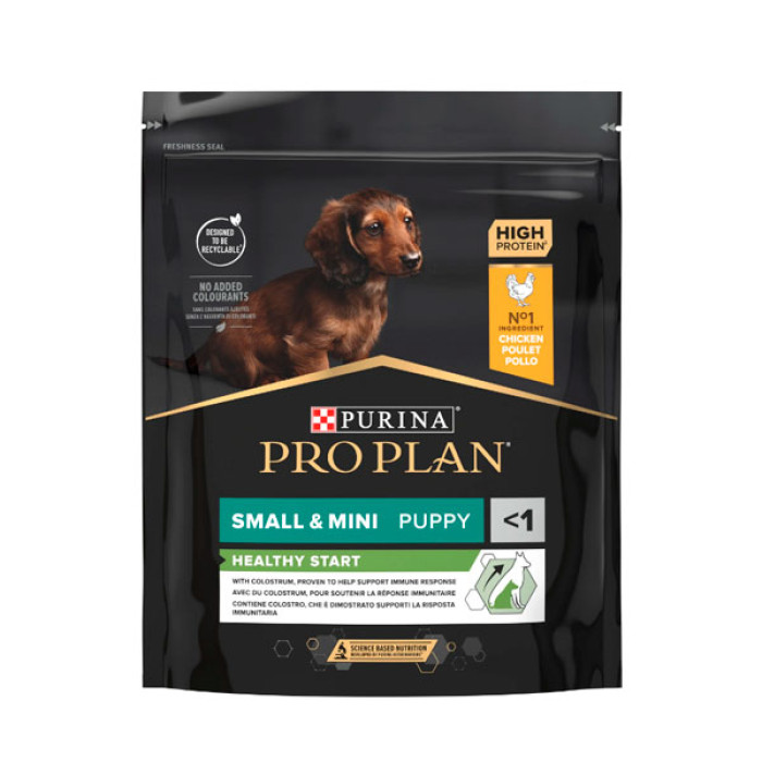PRO PLAN Puppy Small Mini сухий корм для цуценят і молодих собак дрібних порід із куркою 700 гр