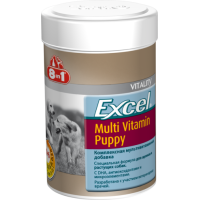 8 in 1 Multi Vitamin Puppy-мультивітаміни для цуценят, 100 таблеток 8 in 1 Multi Vitamin Puppy 108634 100 таблеток