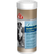 8 in 1 Brewers Yeast Large Breeds-вітаміни для великих собак, 80 таблеток 8 in 1 Brewers Yeast Large Breeds 109525 80 таблеток