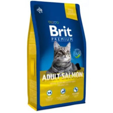 Brit Premium Cat Adult Salmon з лососем 8 кг