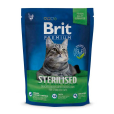 Brit Premium Cat Sterilized для стерилізованих кішок 0,8 кг