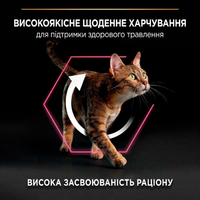 PRO PLAN Delicate сухий корм для котів із чутливим травленням з індичкою 400 гр