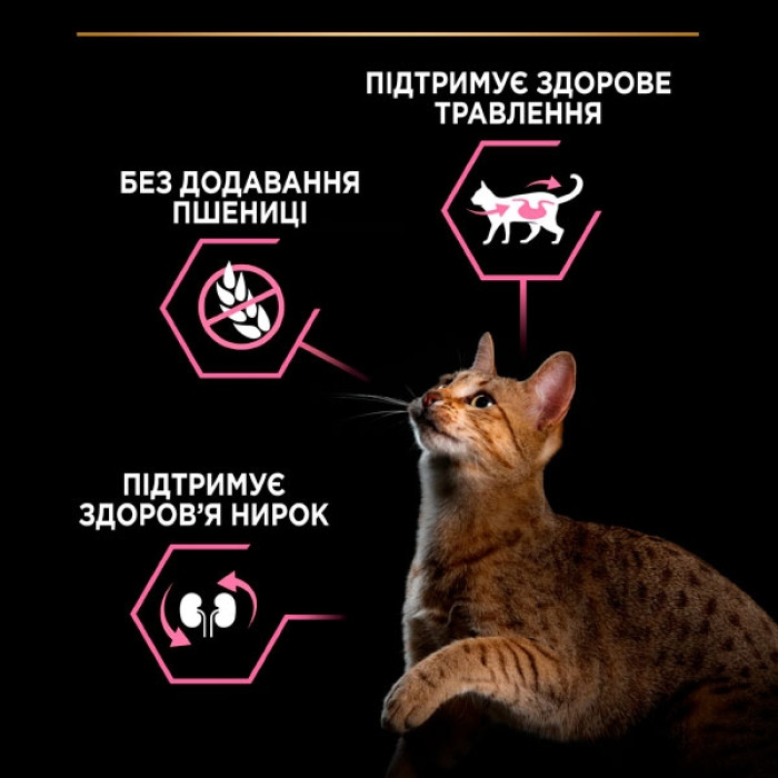 PRO PLAN Delicate сухий корм для котів із чутливим травленням з індичкою 1,5 кг