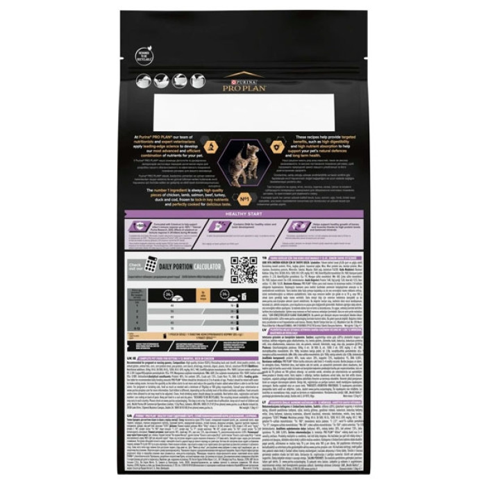 PRO PLAN Original Kitten сухий корм для кошенят із куркою 400 гр