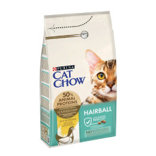 Cat Chow Hairball Control сухий корм для котів проти утворення шерстяних грудок у травному тракті з куркою 1,5 кг