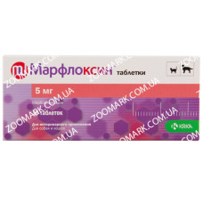 Марфлоксин в таблетках 20мг-1тб10 кг