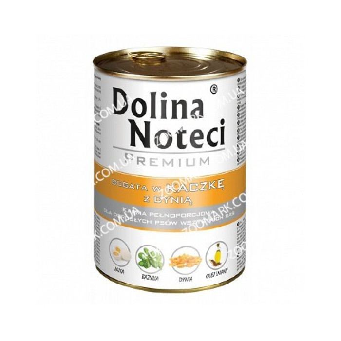 DN Premium Dog з качкою і гарбузом 400 гр