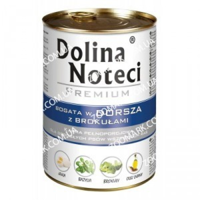 Dolina Noteci Premium Dog АСС з тріскою і брокколі 800 г
