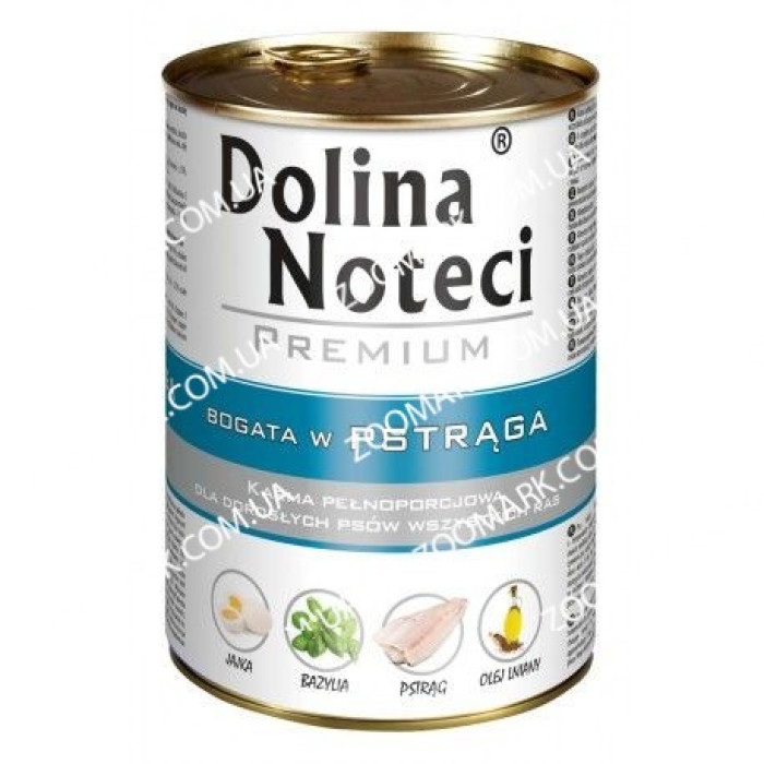 DN Premium Dog АСС з фореллю 800 гр