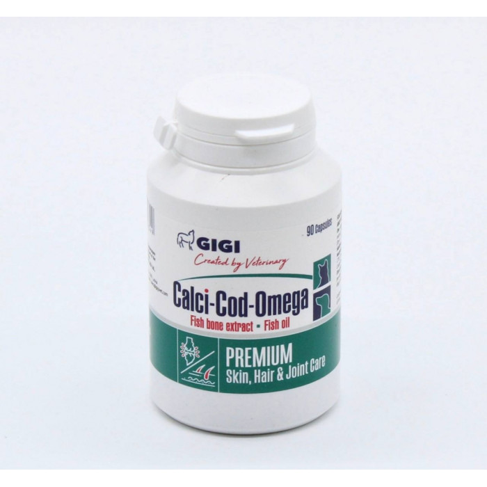 Calci - Cod Omega (кальцій код омега), Gigi-кальцій, фосфор, вітамін 90 табл