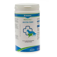 Petvital Biotin Tabs-біотин для собак і кішок Petvital Biotin Tabs Canina 702008 таблетки з біотином 50 табл
