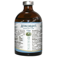 Доксицил 12  інєкційний антимікробний засіб 100 мл