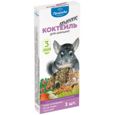 Колосок Коктейль для шиншил (луг трави,мінерали і горіх) 330г