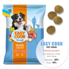 Easy Cook мясо корм для собак 10кг