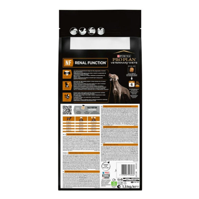 PRO PLAN Veterinary Diets NF Renal Function сухий корм для собак при захворюваннях нирок 3 кг