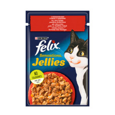 Felix (Фелікс) консерви для кішок яловичина з томатами в желе 85г 85г