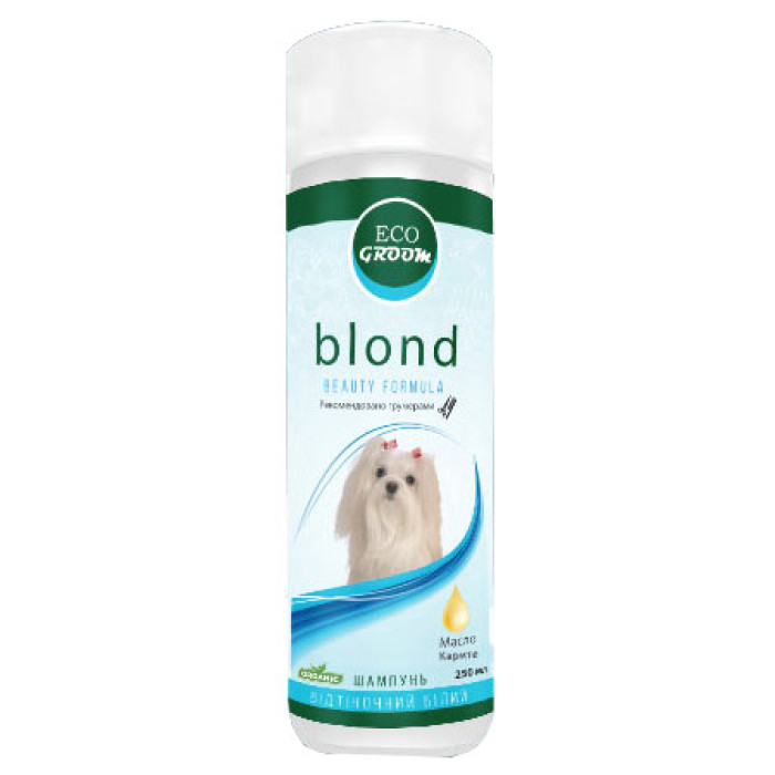Шампунь BLOND для собак білих і світлих забарвлень (концентрація 1: 5) 250 мл